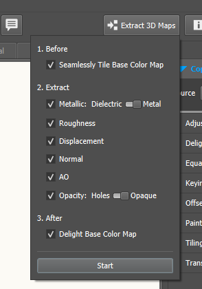 Extract 3D Maps